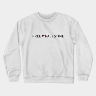 Free Palestine Crewneck Sweatshirt